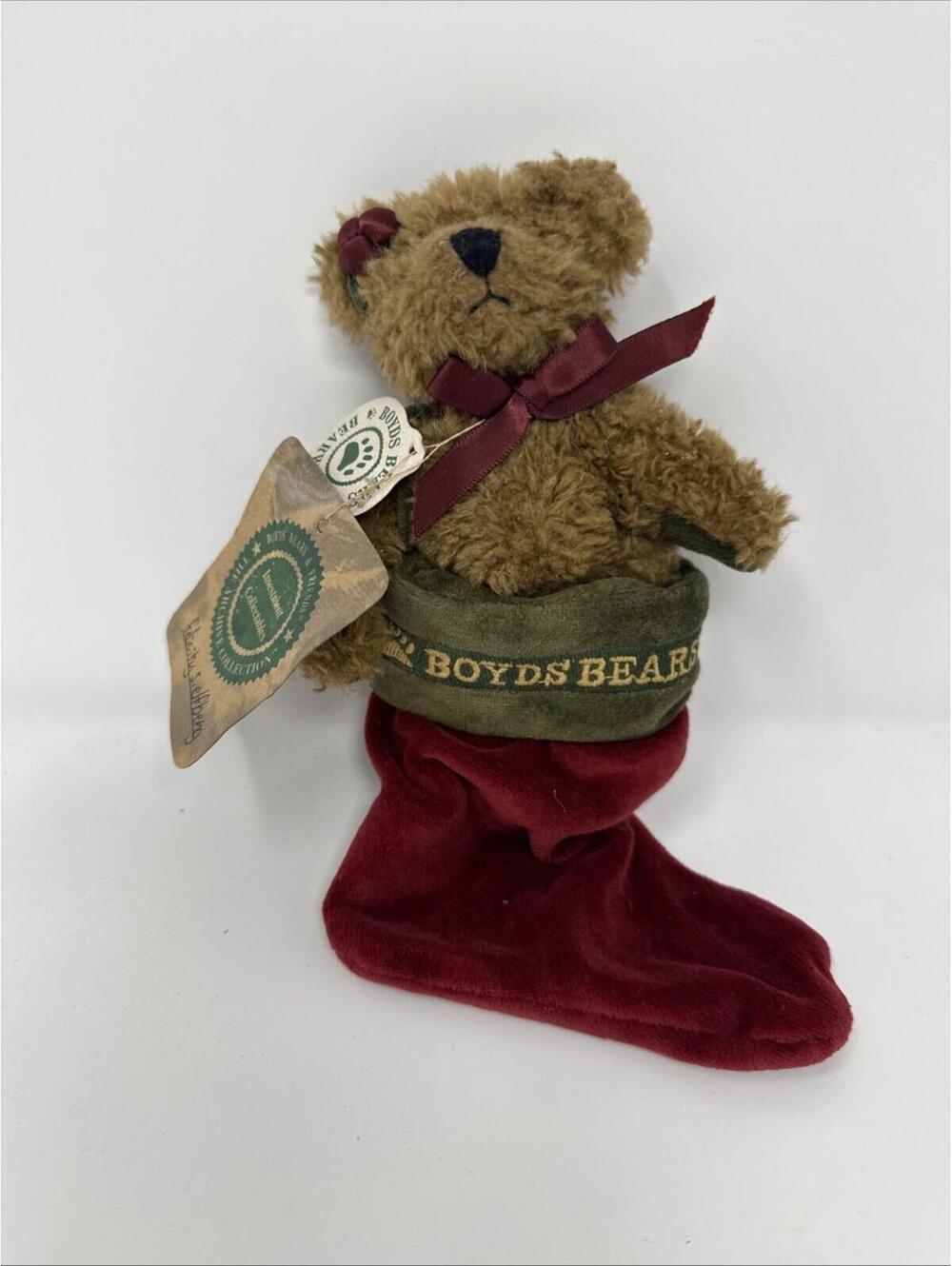 VTG Boyds Bears Best Dressed Felicity S Elfberg Stuffed Animal Plush Toy